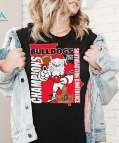 Georgia Bulldogs mascot Southeastern Conference Champions 2022 shirt2