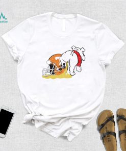 Georgia Dawg Pee On Tennessee Vols Shirt