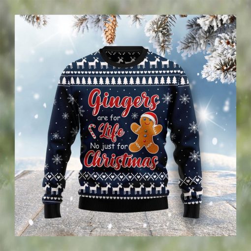 Gingers Are For Life Not Just For Christmas Ugly Christmas Sweater