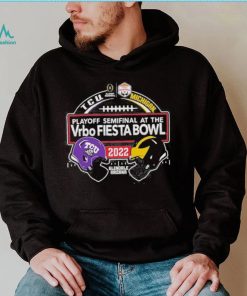 Glendale Arizona TCU Horned Frogs vs Michigan Wolverines CFP Semifinal Vrbo Fiesta Bowl 2022 Shirt