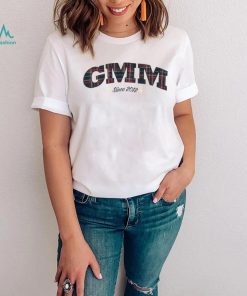 Gmm plaid logo shirt