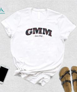 Gmm plaid logo shirt