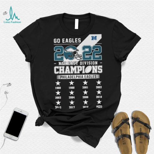 Go Eagles 2022 NFC East Champions Philadelphia Eagles Shirt