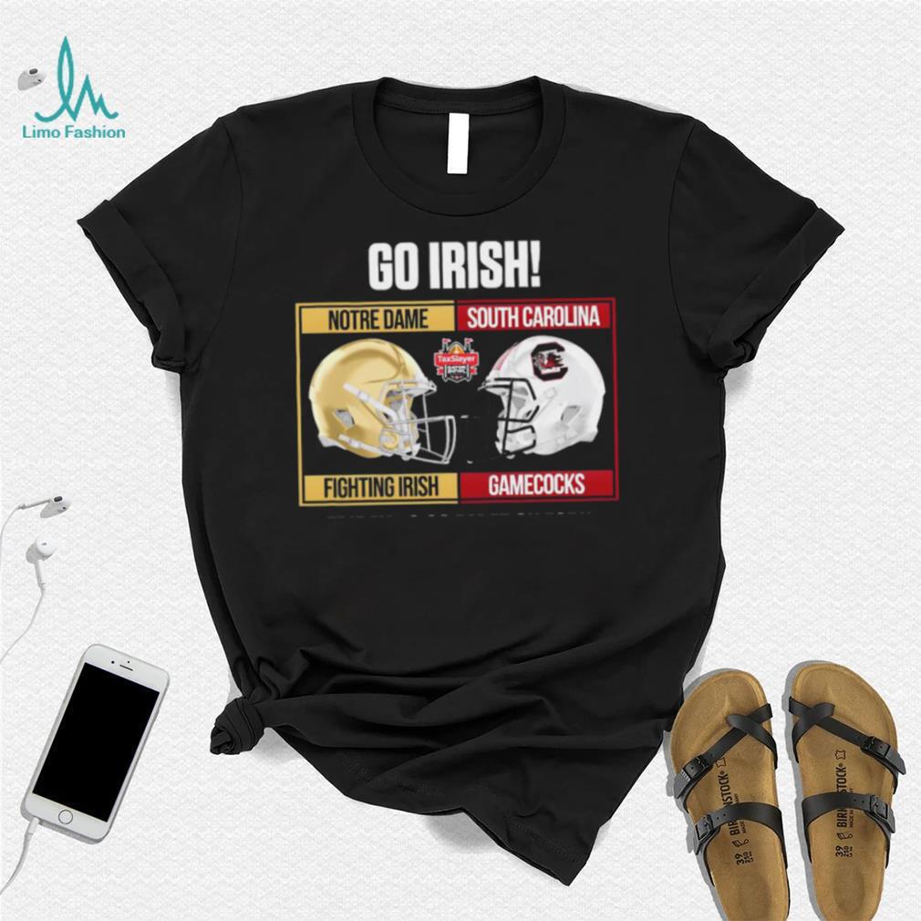 Go Irish 2022 Gator Bowl Notre Dame Fighting Irish vs South Carolina Gamecocks Shirt Go Irish 2022 Gator Bowl Notre Dame Fighting Irish vs South Carolina Gamecocks Shirt