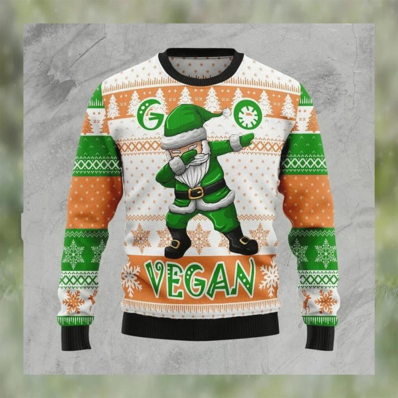 Go Vegan Ugly Christmas Sweater