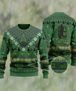 Green Arrow Ugly Christmas Sweater