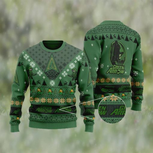 Green Arrow Ugly Christmas Sweater