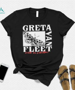 Greta Van Fleet Butterfly Live In London Shirt