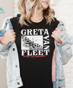 Greta Van Fleet Butterfly Live In London Shirt