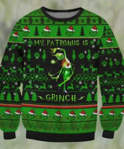 Grinch Patronus Ugly Christmas Sweater