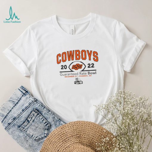 Guaranteed Rate Bowl 2022 Oklahoma State Cowboys Logo Shirt