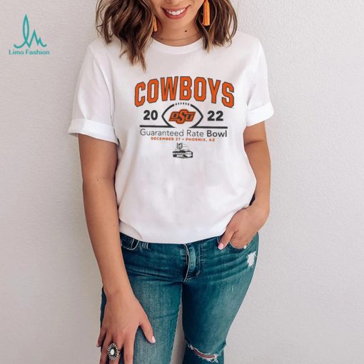 Guaranteed Rate Bowl 2022 Oklahoma State Cowboys Logo Shirt