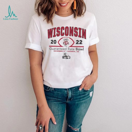 Guaranteed Rate Bowl 2022 Wisconsin Badgers Logo Shirt