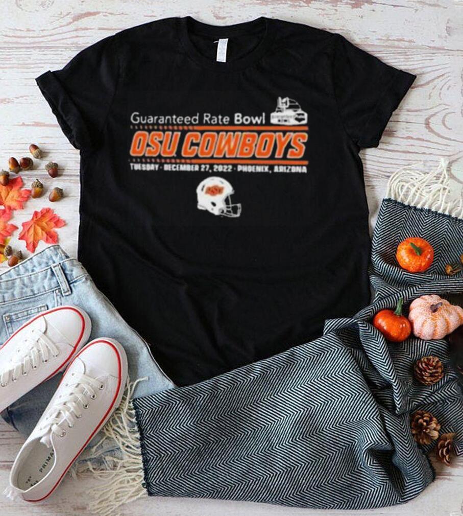 Guaranteed rate bowl 2022 oklahoma state football helmet shirt Guaranteed rate bowl 2022 oklahoma state football helmet shirt