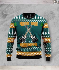 Guitar Rock The Holiday Christmas Ugly Christmas Sweater