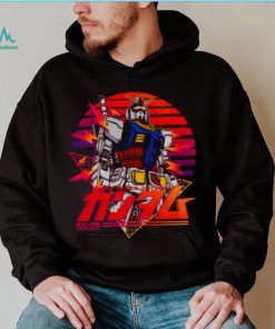 Gundam Rx 78 Retro Sunset Mobile Suit Gundam shirt