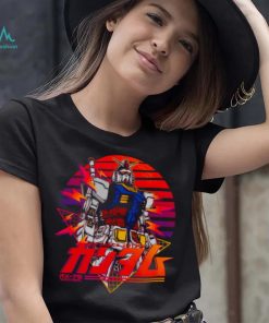 Gundam Rx 78 Retro Sunset Mobile Suit Gundam shirt