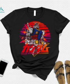 Gundam Rx 78 Retro Sunset Mobile Suit Gundam shirt