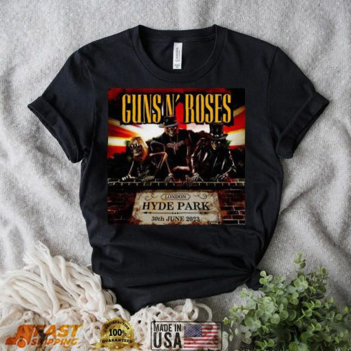 Guns N’ Roses London Hyde Park June 2023 Shirt