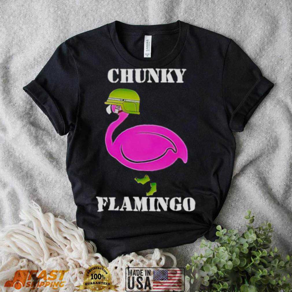 Gymlifeanimal Chunky Flamingo shirt Gymlifeanimal Chunky Flamingo shirt