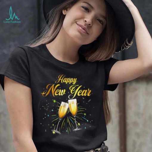 Happy New Year Nye Party Funny New Years Eve Confetti T Shirt Hoodie