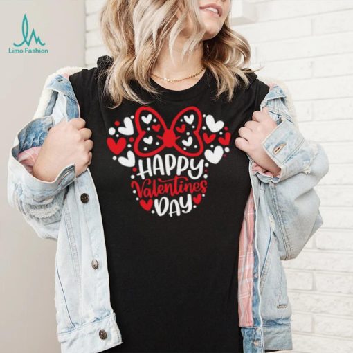 Happy Valentines Day Disney Shirt, Mickey Heart Tshirt, Holiday Gift