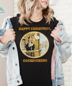 Happy christmas cocksuckers shirt