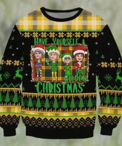 Have Yourself A Very Golden Full Print 3D Christmas Ugly Sweater