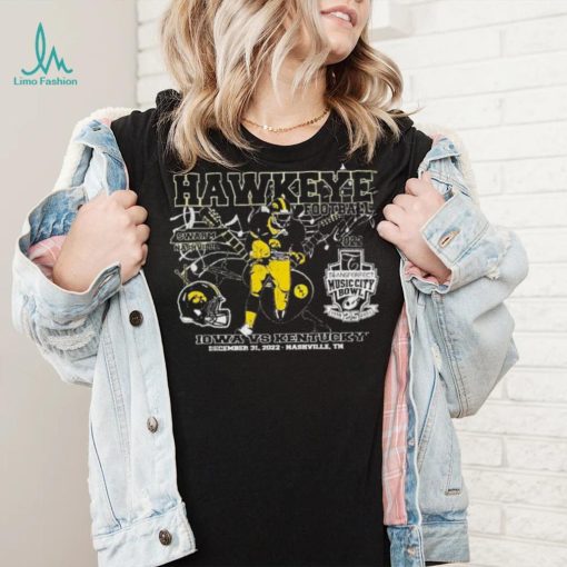 Hawkeyes Football 2022 Music City Bowl Iowa vs Kentucky Shirt