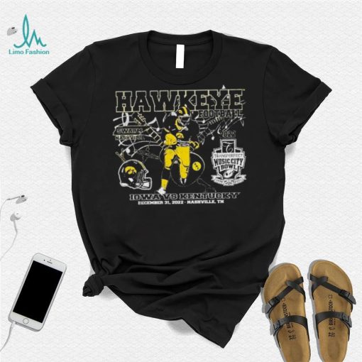 Hawkeyes Football 2022 Music City Bowl Iowa vs Kentucky Shirt