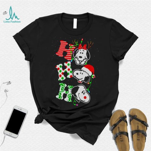 Ho Ho Ho Snoopy With Minne Christmas T Shirt – Peanutstee Store