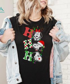 Ho Ho Ho Snoopy With Minne Christmas T Shirt – Peanutstee Store