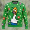 Evan Williams Grinch Snow Ugly Christmas Sweater