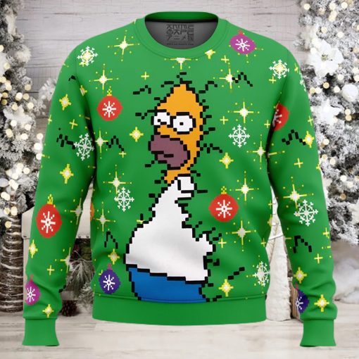 Homer Bush Meme The Simpsons Ugly Christmas Sweater