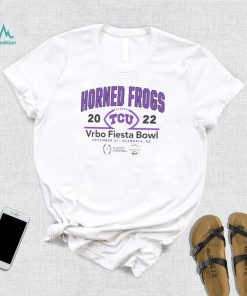 Horned Frog TCU 2022 CFP Semifinal Vrbo Fiesta Bowl Team Logo Shirt