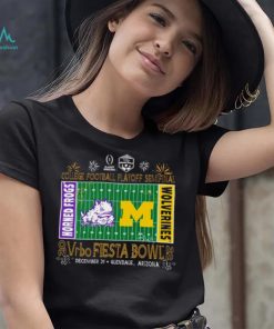 Horned Frogs vs Michigan Wolverines 2022 College football playoff Semifinal Vrbo Fiesta Bowl shirt