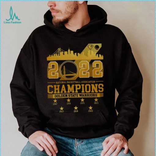 Hot Golden State Warriors 2022 National Basketball Association Champions 1947 2022 Men’ shirt