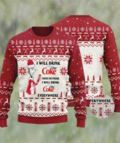 I Will Drink Diet Coke Everywhere Christmas Ugly Sweater