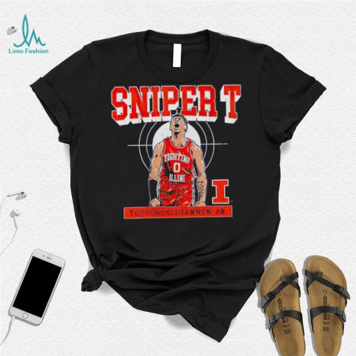 Illinois basketball Terrence Shannon Jr. sniper shirt