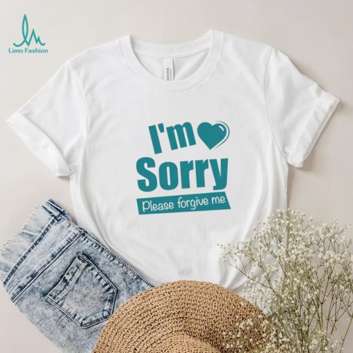 I’m Sorry Please Forgive Me Bryan Adams Blue Design Shirt