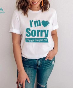 I’m Sorry Please Forgive Me Bryan Adams Blue Design Shirt