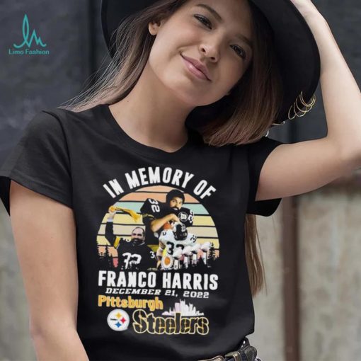 In Memory Of Franco Harris December 21, 2022 Pittsburgh Steelers Vintage Shirt