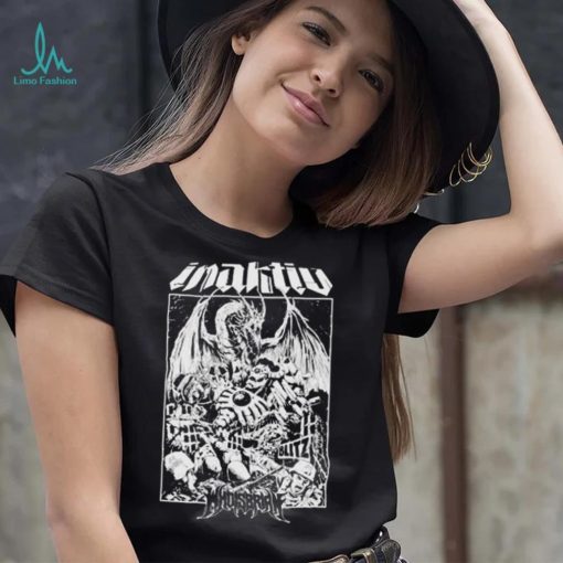 Inaktiv x whoisbrian blitz shirt