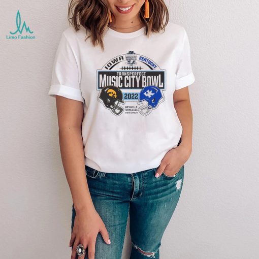 Iowa Hawkeyes vs Kentucky Wildcats Transperfect Music City Bowl Bound 2022 Nashville Shirt