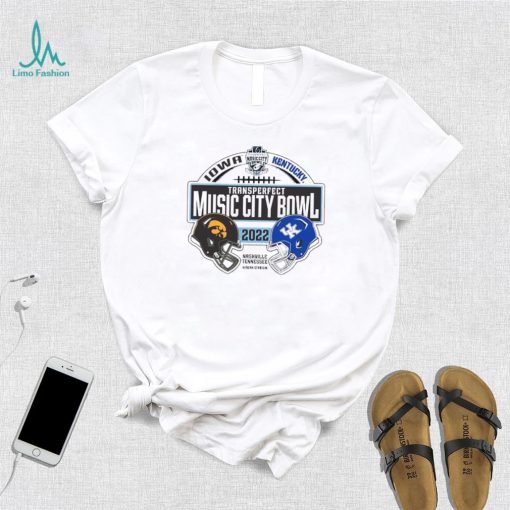 Iowa Hawkeyes vs Kentucky Wildcats Transperfect Music City Bowl Bound 2022 Nashville Shirt