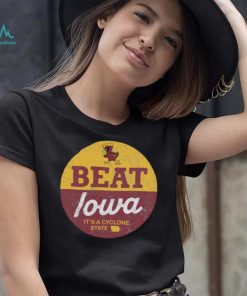 Iowa State Cyclones Beat Iowa Split Circle Vault Shirt1
