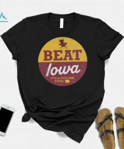 Iowa State Cyclones Beat Iowa Split Circle Vault Shirt3