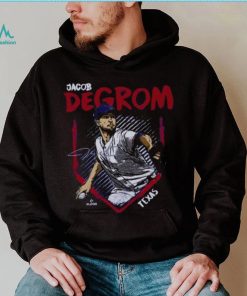 Jacob deGrom Texas Base signature shirt