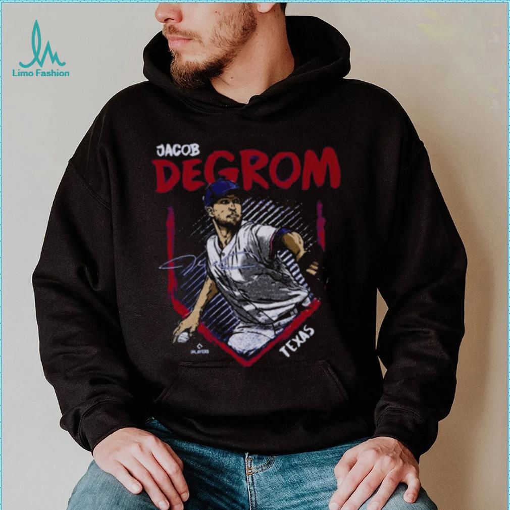 Jacob deGrom Texas Base signature shirt Jacob deGrom Texas Base signature shirt