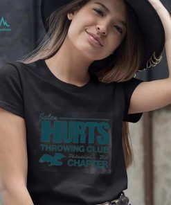 Jalen Hurts Throwing Club Philadelphia Pa Chapter Shirt
